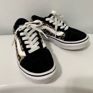 Vans Kids Leopard Old Skool - size 11.5